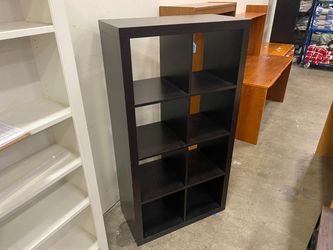 IKEA Expedit Dark Brown 8 Cube Organizer