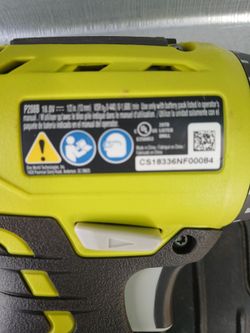 Ryobi drill one+