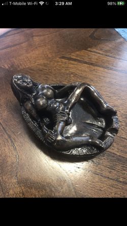 Genuine Rock Hand Sculpted Ashtray & Surfboard Bottle Opener