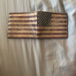 American Flag Wallet 