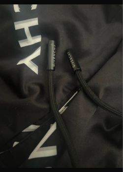 Givenchy Black Hoodie with Logo Print