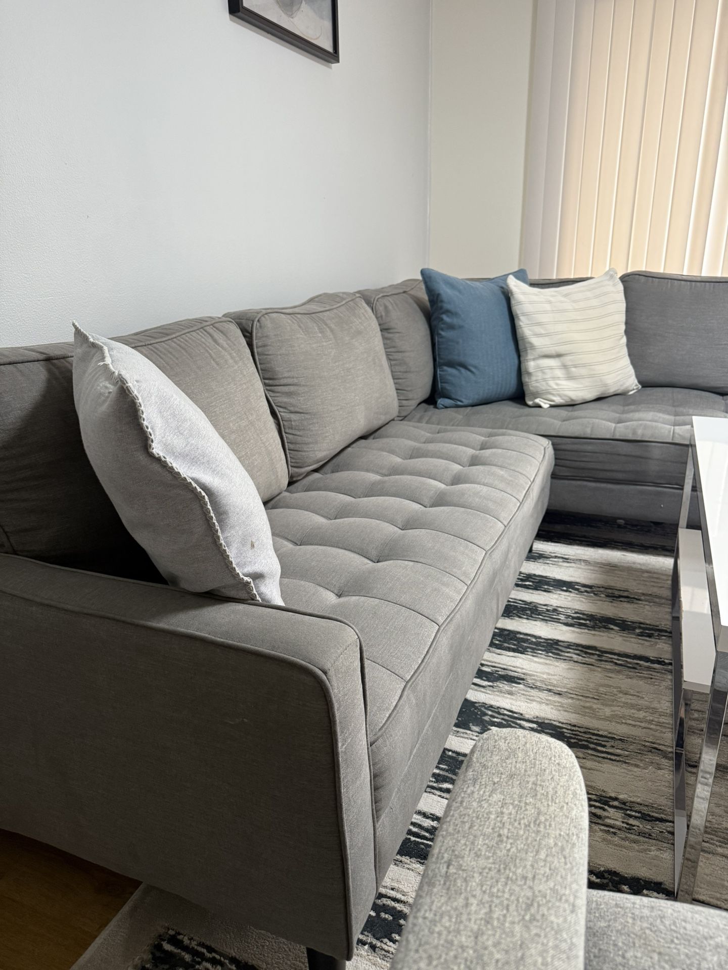 Couch Sofa Sectional With 2 Chairs