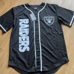 Las Vegas Raiders Baseball Jersey 