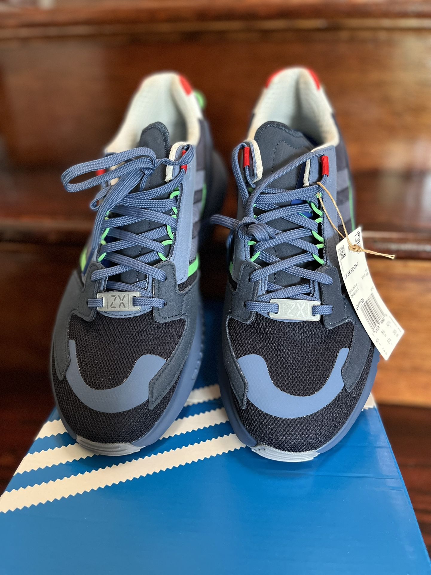 バナナ Adidas Zx Boost Men Size 9