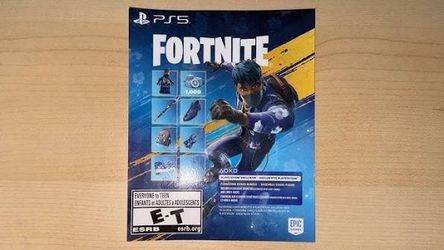 PlayStation Fortnite code