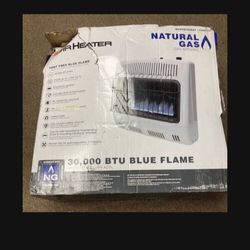 30,000 BTU Vent Free Blue Flame Natural Gas Heater !!!