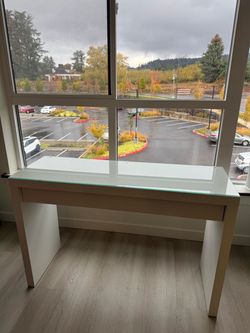 IKEA Glass Top Vanity