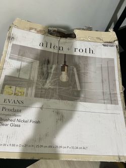 allen & roth light pendant