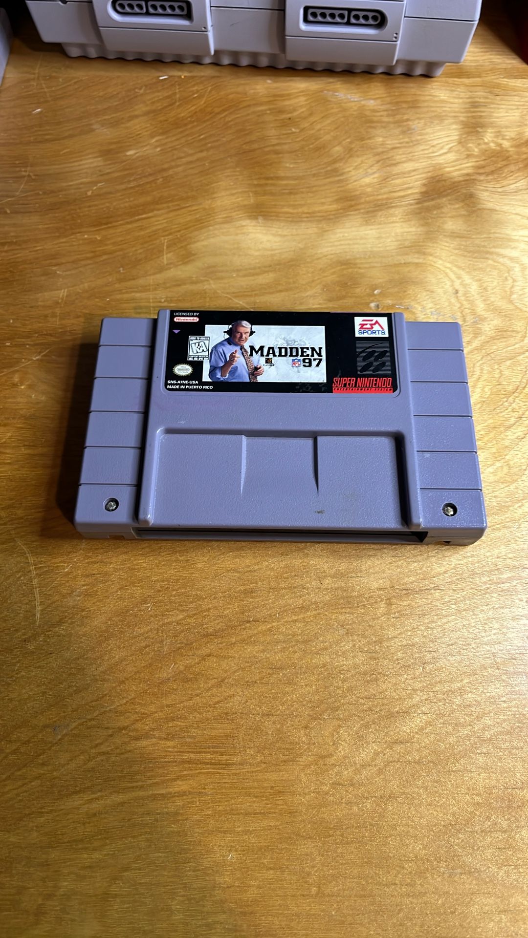 Super Nintendo / SNES - Madden 97