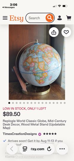Replogle World Classic Globe