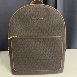 Michael Kors Adina Large Backpack Brown/Acorn