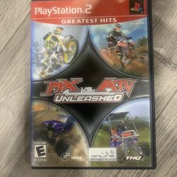 MX Vs ATV Unleashed For PS2