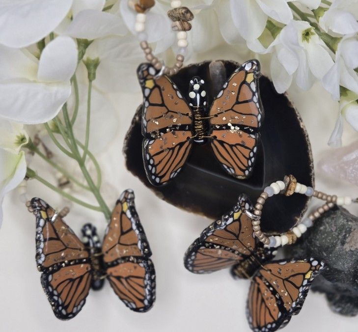 Handmade Monarch Accessory