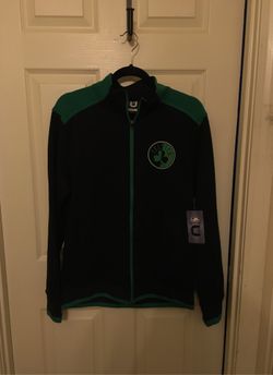 Men’s Celtics zip up sweat jacket
