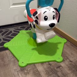 Fisher Price Bounce And Spin Puppy 