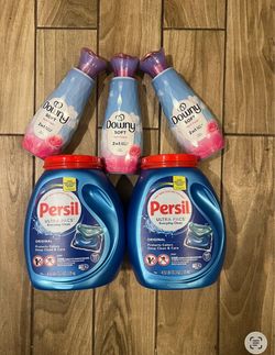 Detergent  perdió and downy all for $50