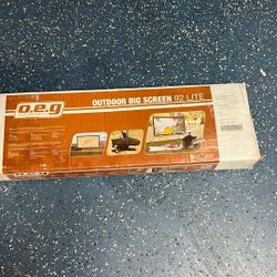 OEG Outdoor Screen. 80"X 45"
