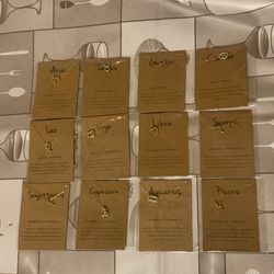 Zodiac Sign Necklaces
