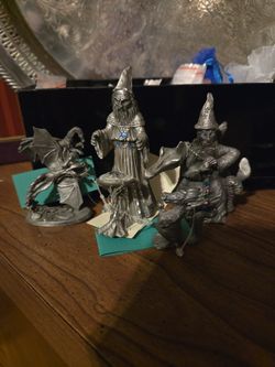 Pewter Wizards & Dragons