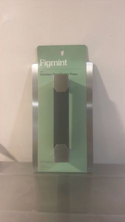 Figmint grill stainless steel burger Press