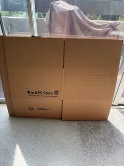 Brand New The UPS Store Moving Boxes - Large Size 20x20x12 (Set of 2)