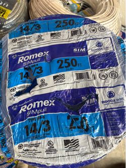 New Romex wire 14/3