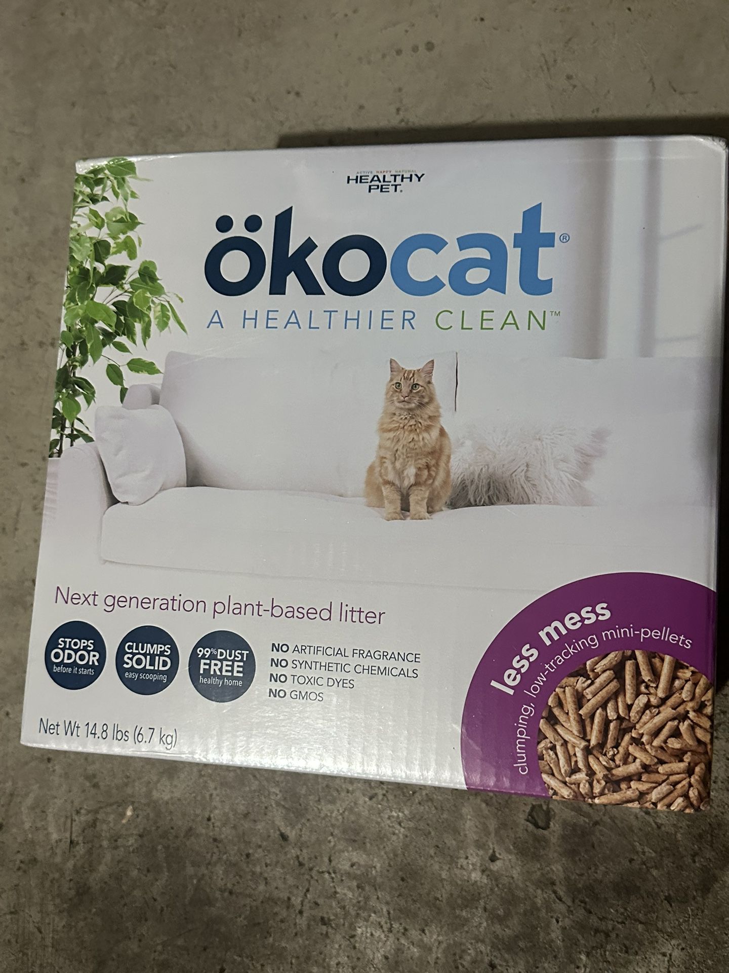 OKO Cat Plant Base Litter 