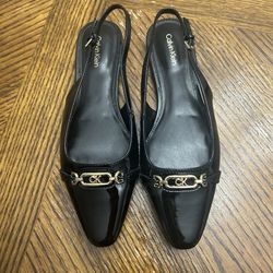 NEW Calvin Klein women sling back shoes size 7.5