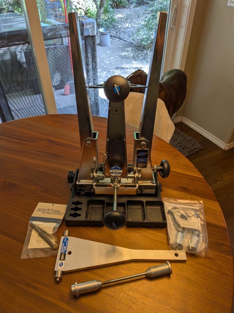 Park Tools TS-2.2 Truing Stand And Accessories