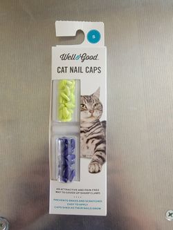 Cat Nail Caps NEW In Box (Small)