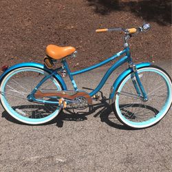 Bike For Sale —26" Huffy Cape Cod Women's Cruiser Bike, Metallic Aqua