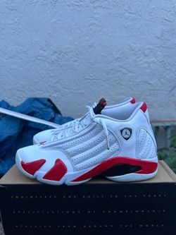 Size 8.5 - Nike Air Jordan 14 XIV Retro Candy Cane 311832-101 Mens 2019