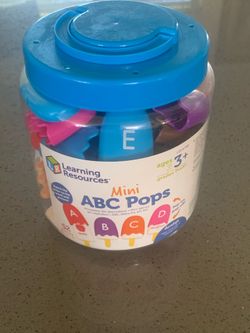 Learning Resources Mini ABC pops