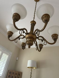 Bronze Light Fixture 