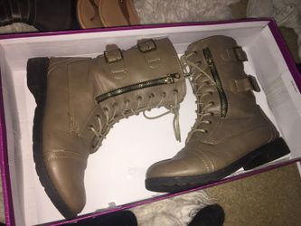 Tan boots