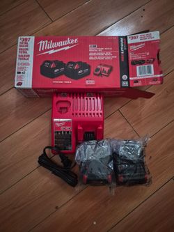 Milwaukee M18 RedLithium XC5.0 Starter Kit