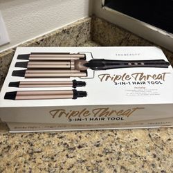 3-in-1 TruBeauty Triple Threat Hair Tool