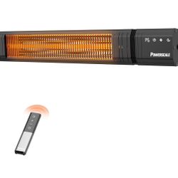 33” Infrared Heater 24H Timer Outdoor Heater, IP65 Brane New 
