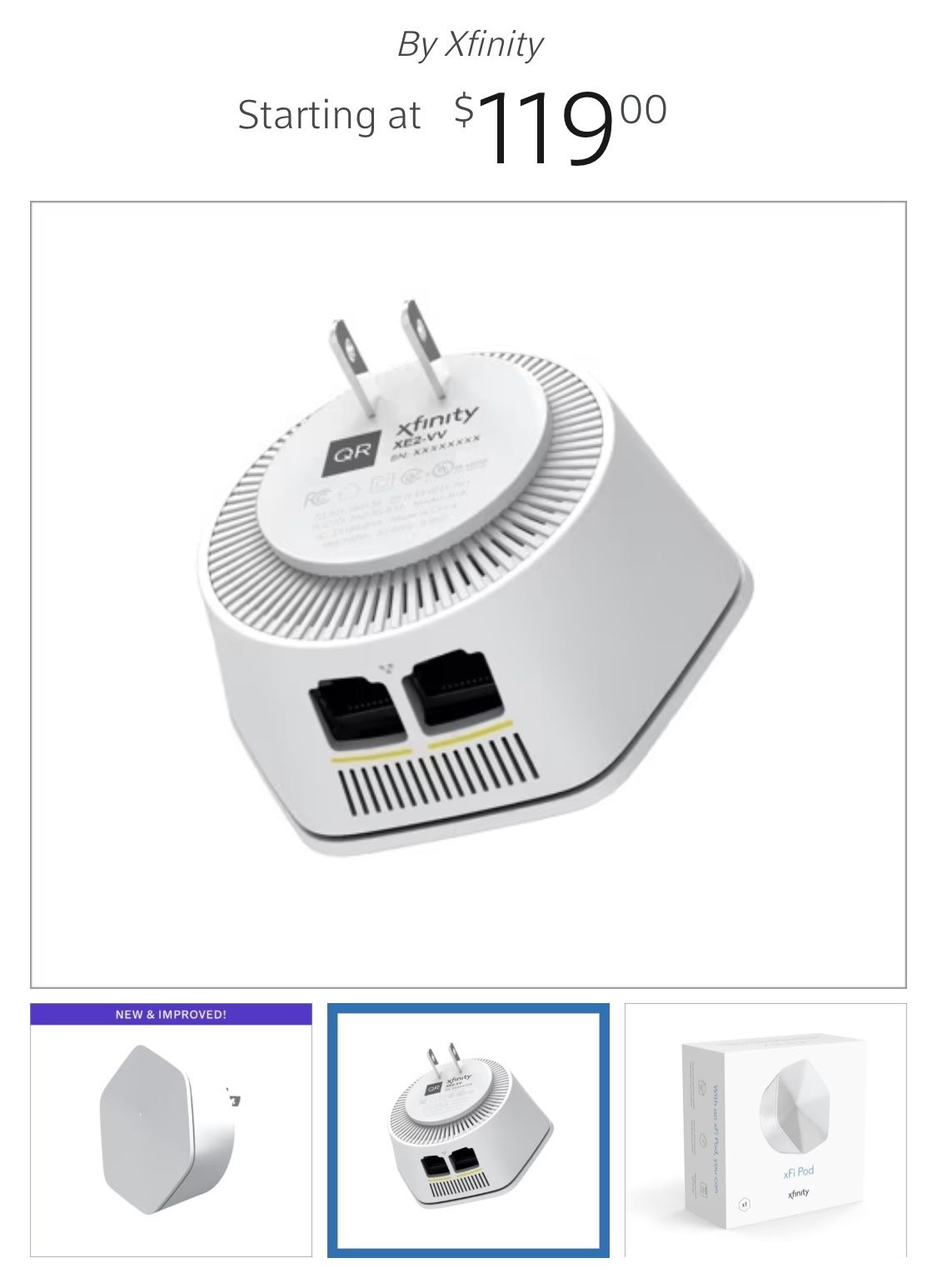 Xfinity xFi Pod Wi-Fi Extender