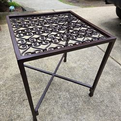Wrought Iron Table