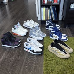 Sneakers men's 10.5 Jordan Nike MMY Yeezy adidas