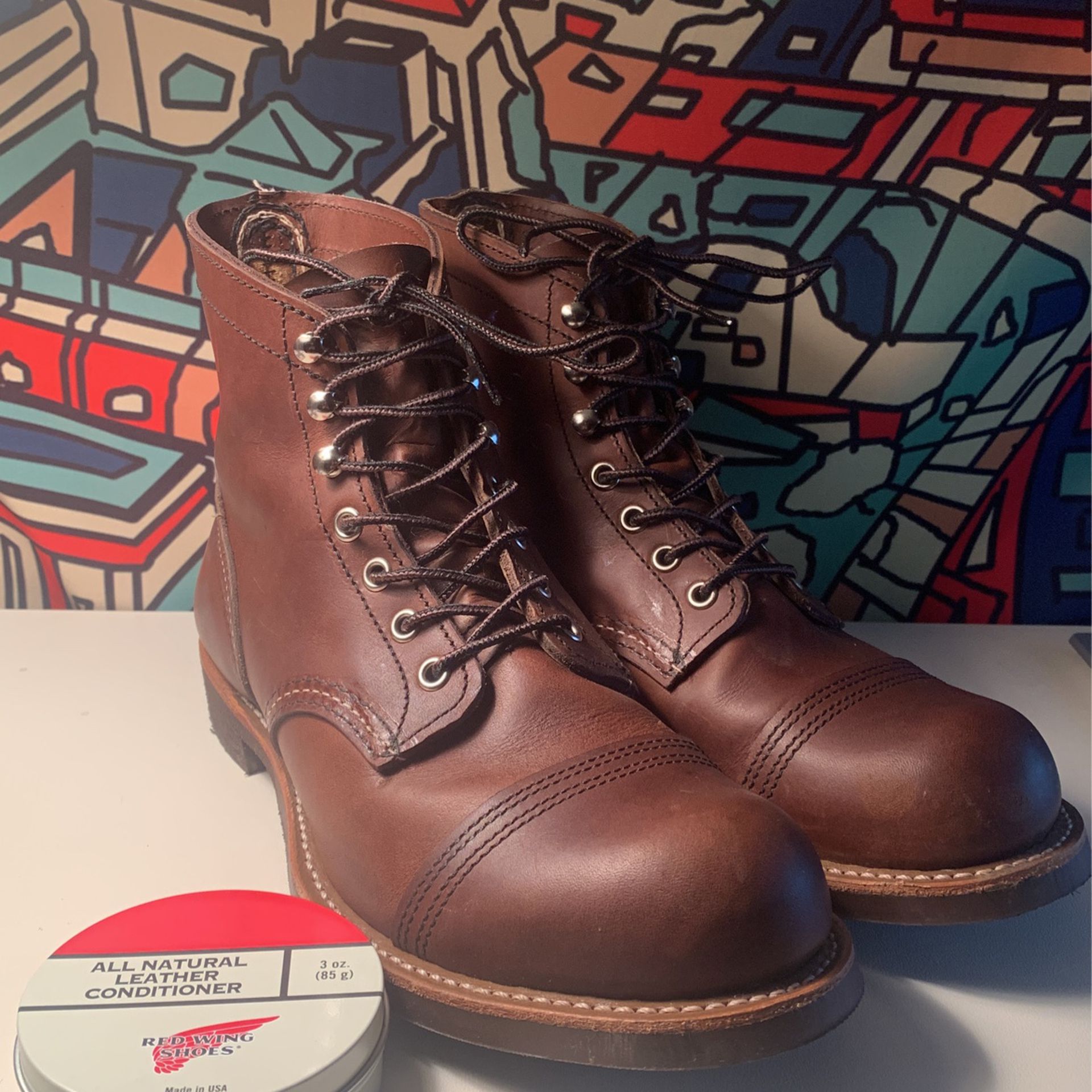 Red Wing Iron Rangers: Size 8 D 