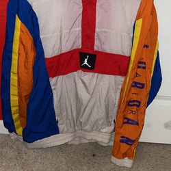 Men’s Size XL Nike Air Jordan Wings Windwear Packable Jacket