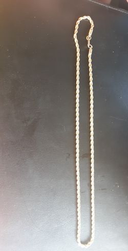Fashion Designer rope chain 20"