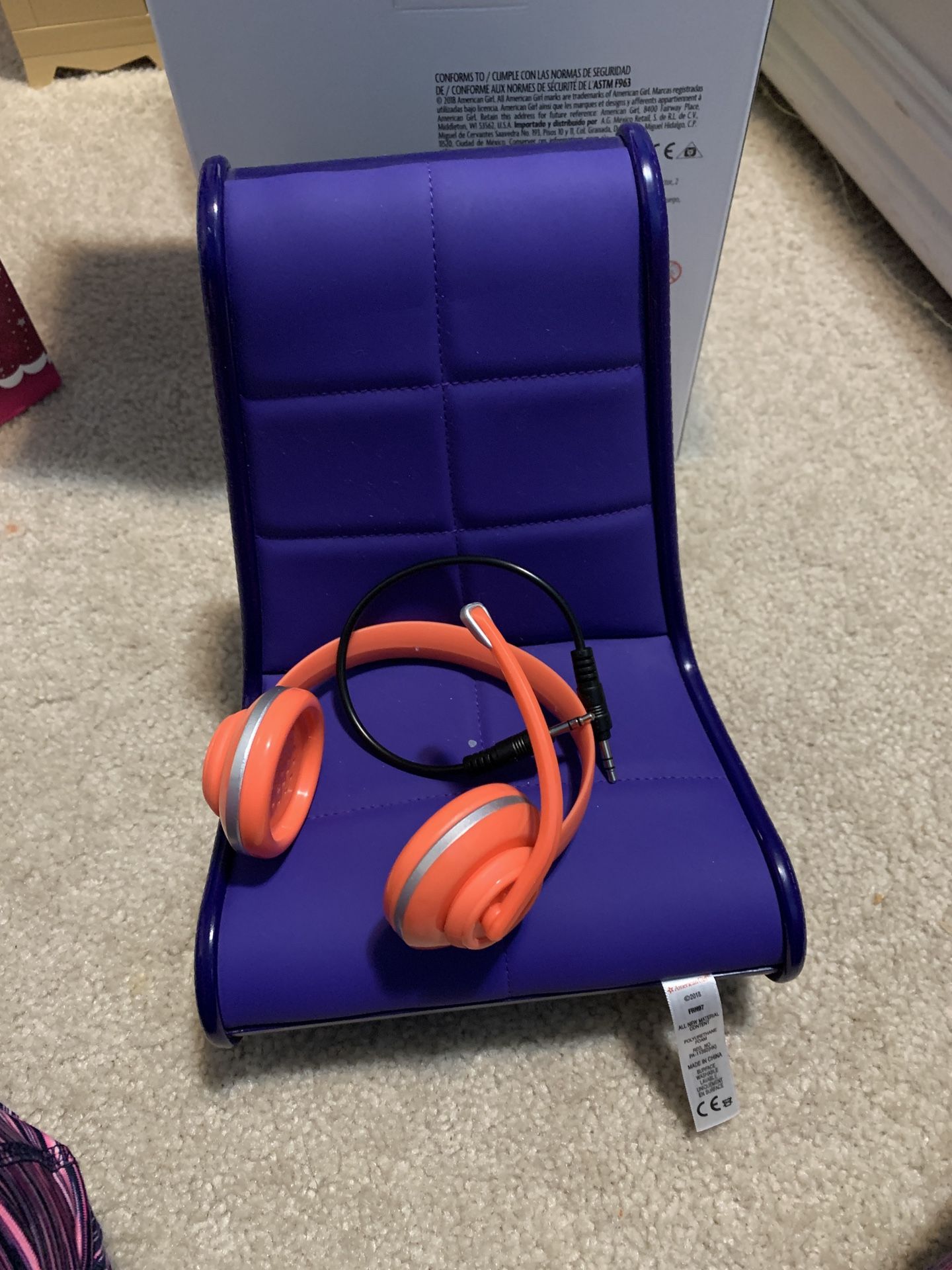 American Girl Xbox gaming set