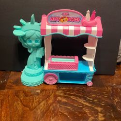 shopkins hotdog cart