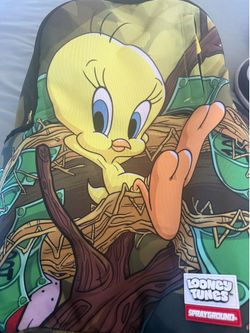 Spray ground backpack