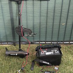 Trolling Motor & Marine Battery 