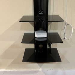 Floating Entertainment Center 3 Shelves