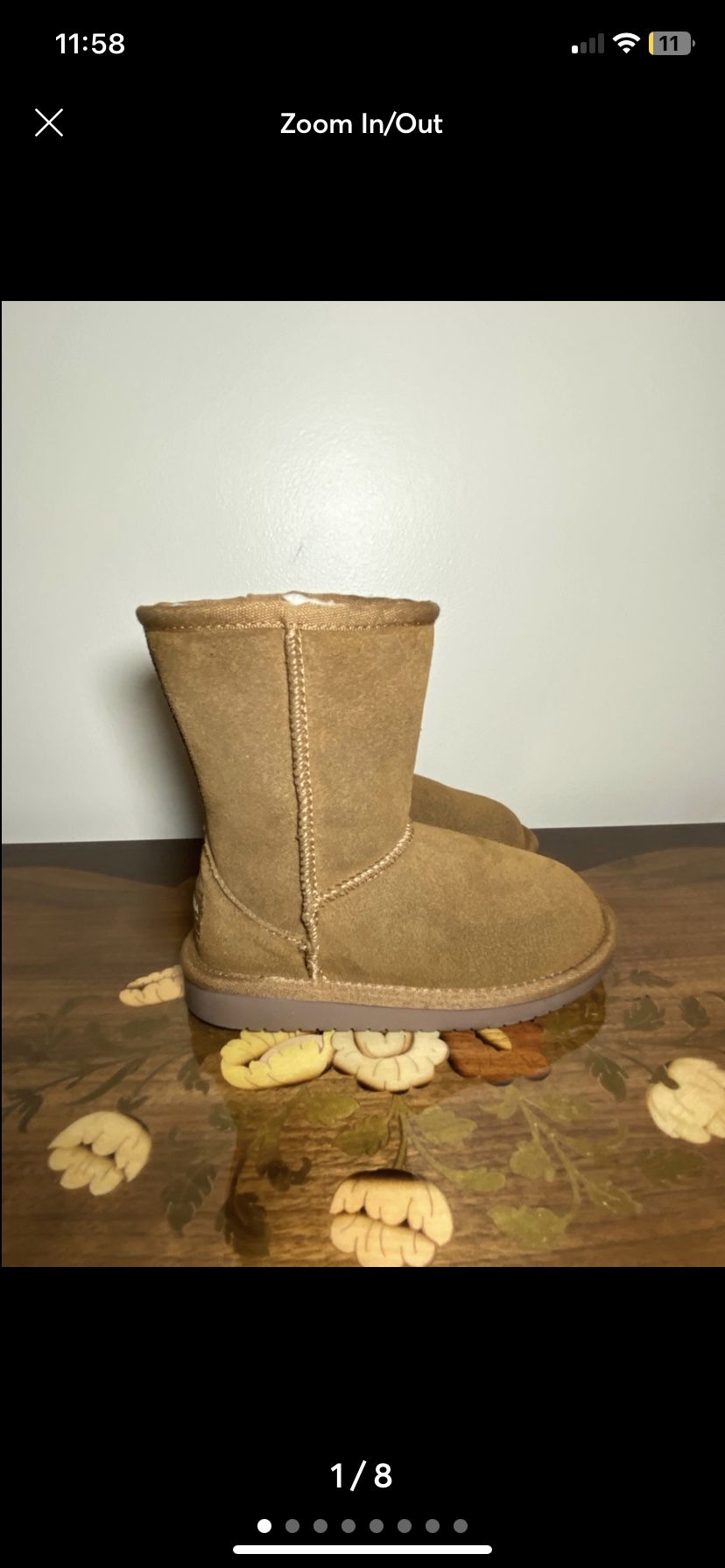 Koolaburra by UGG Chestnut Toddler Girls Boots 